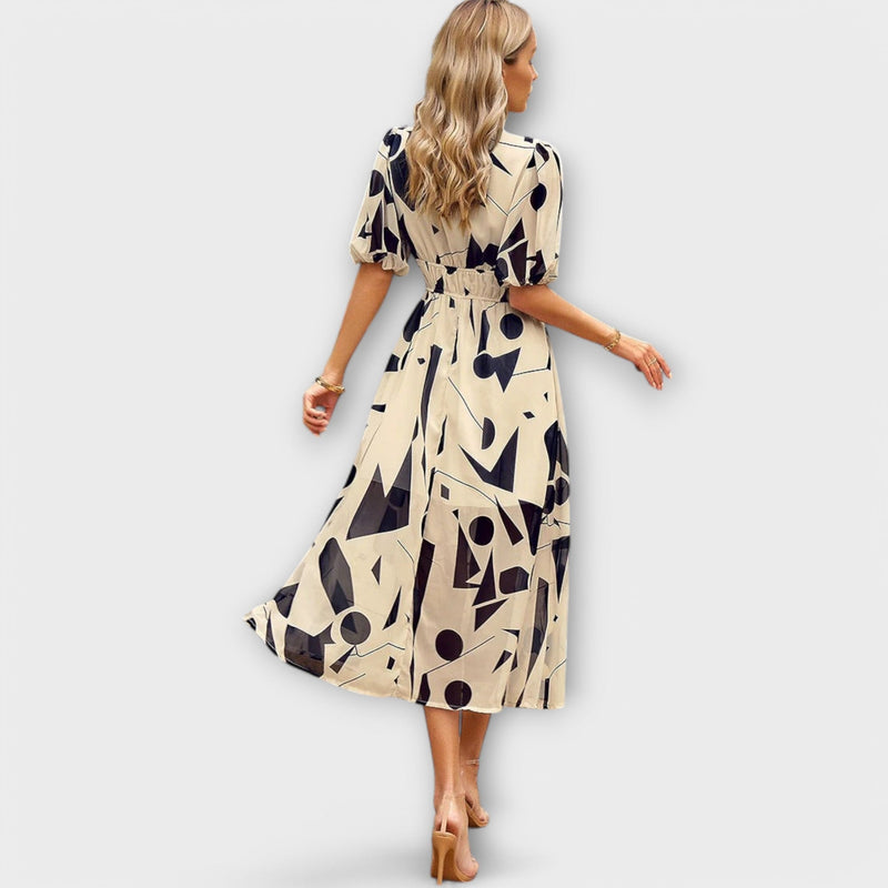 Mathilda - Vestido midi elegante