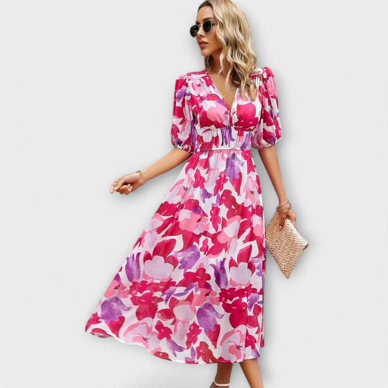 Mathilda - Vestido midi elegante