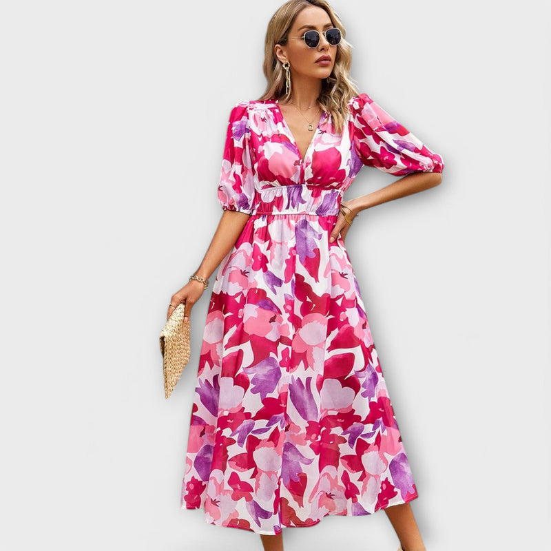 Mathilda - Vestido midi elegante