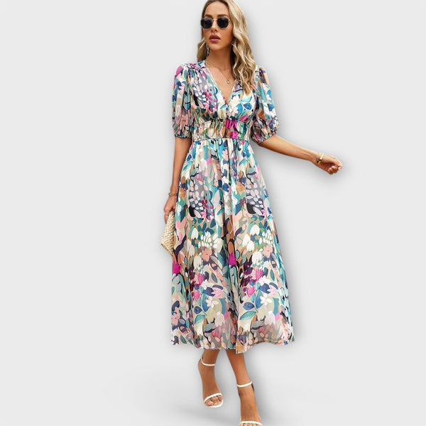 Mathilda - Vestido midi elegante