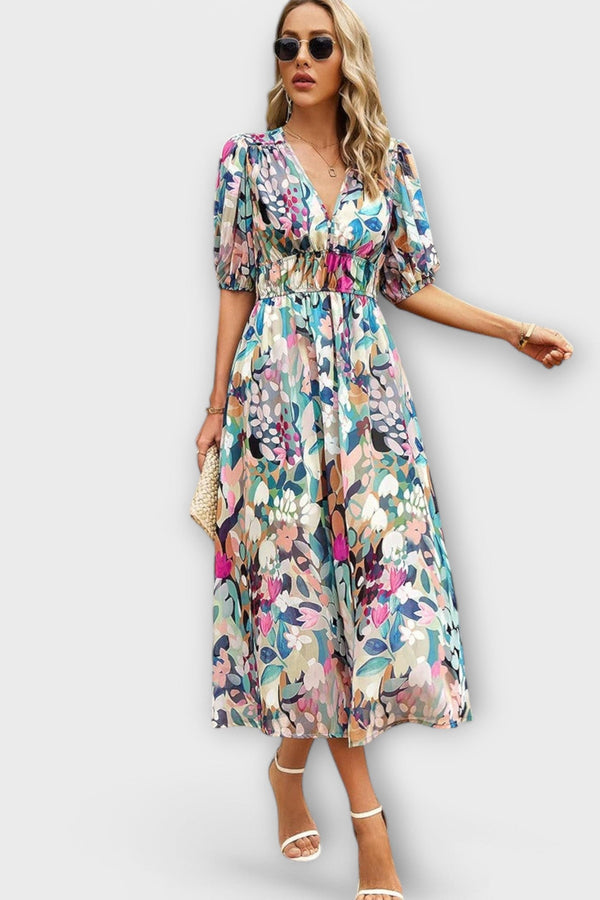 Mathilda - Vestido midi elegante