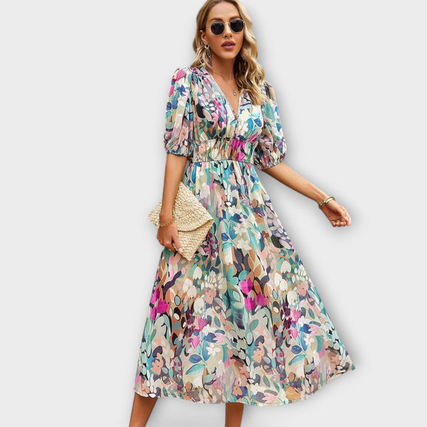 Mathilda - Vestido midi elegante