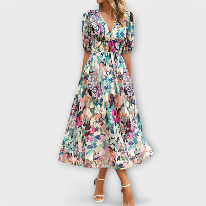Mathilda - Vestido midi elegante