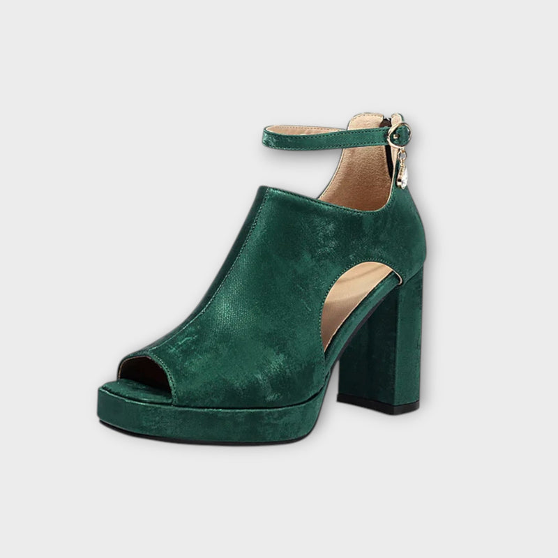 Barbara - Colorful Chunky Heels