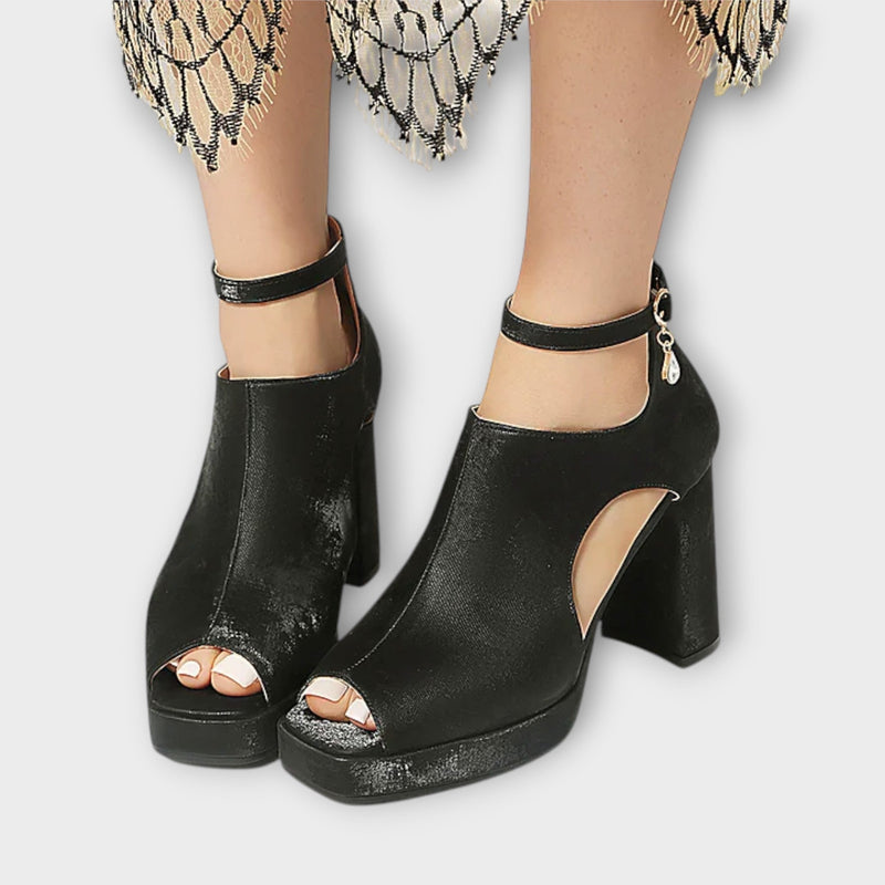 Barbara - Colorful Chunky Heels