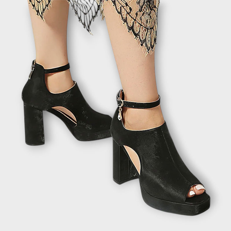 Barbara - Colorful Chunky Heels
