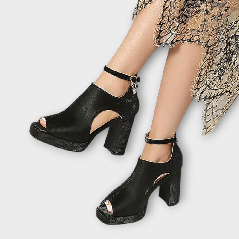 Barbara - Colorful Chunky Heels