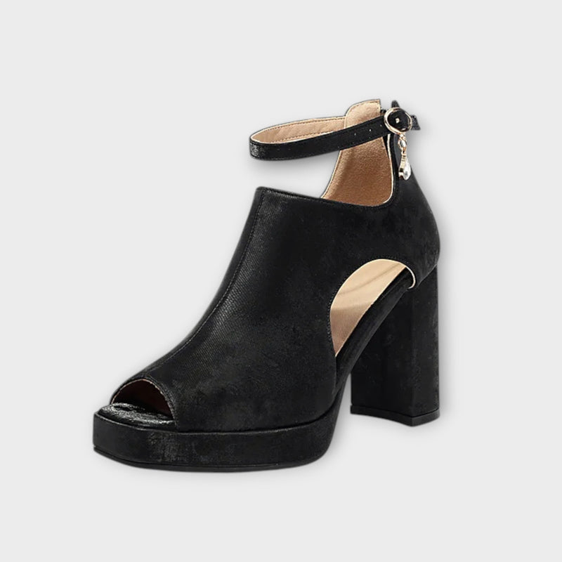 Barbara - Colorful Chunky Heels