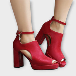 Barbara - Colorful Chunky Heels