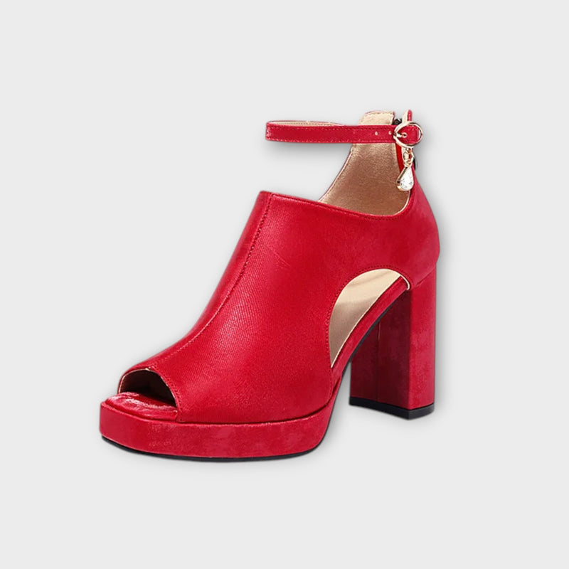 Barbara - Colorful Chunky Heels