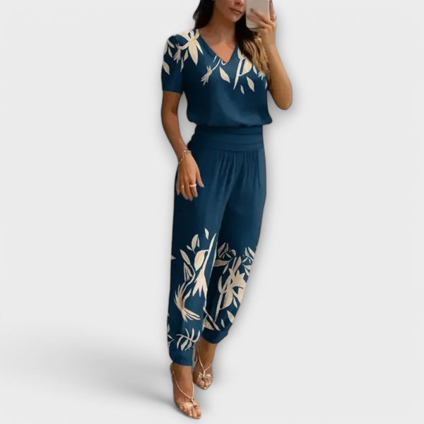 Irmelin – Conjunto Elegante con Top y Pantalón