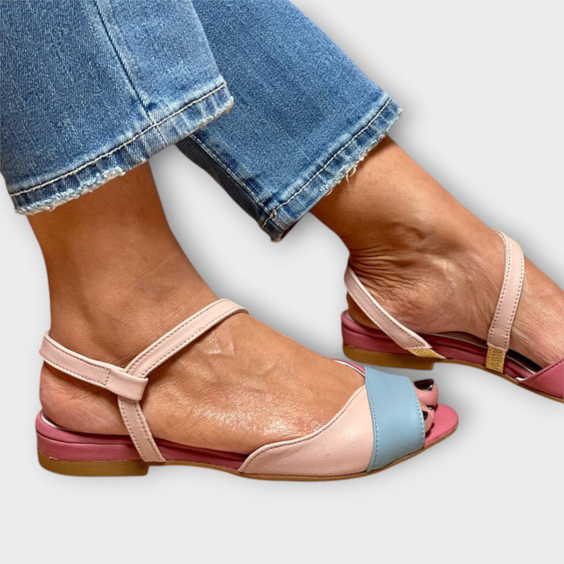 Roselina – Juego de colores en tacones bloque