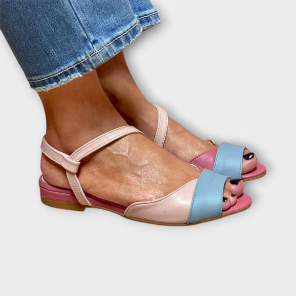 Roselina – Juego de colores en tacones bloque