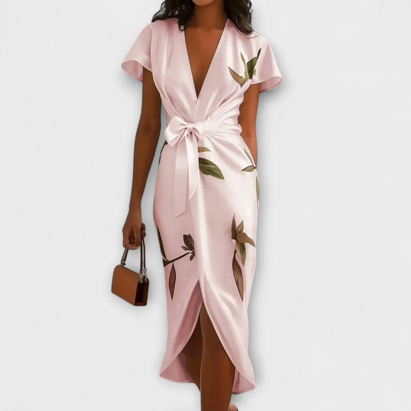 Vestido Midi de Satén