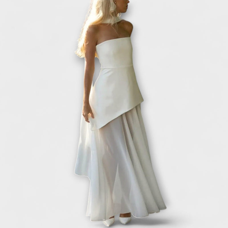 Goldie - Maxivestido de Chiffon