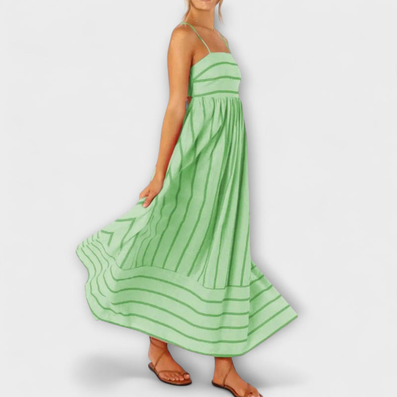Svea - Maxi vestido en Bare Bloom