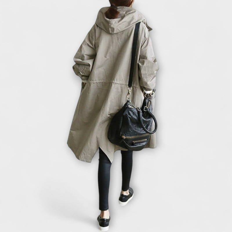 Andréa - Elegante abrigo impermeable