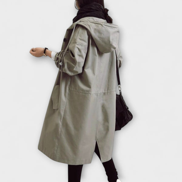 Andréa - Elegante abrigo impermeable