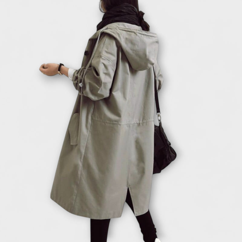 Andréa - Elegante abrigo impermeable