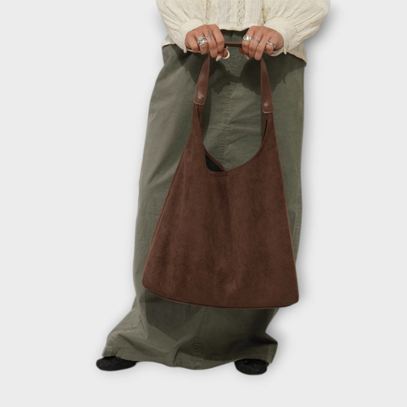 Bolso Hobo Grande de Cuero Ecológico
