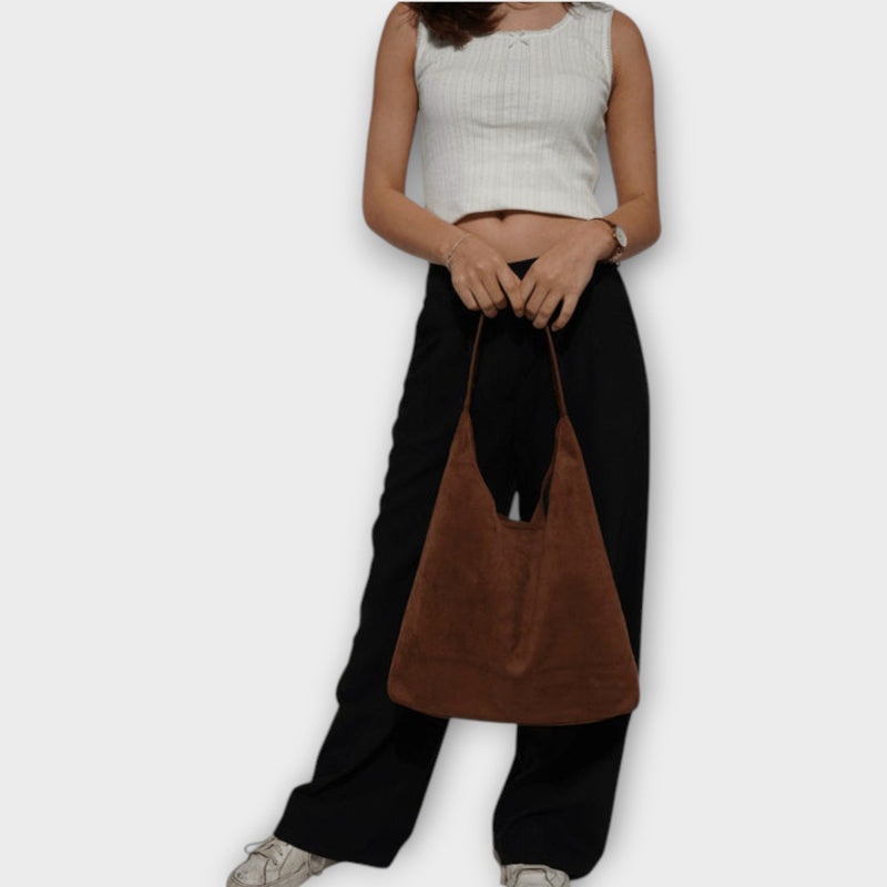 Bolso Hobo Grande de Cuero Ecológico