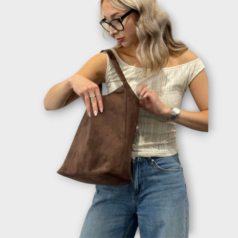 Bolso Hobo Grande de Cuero Ecológico