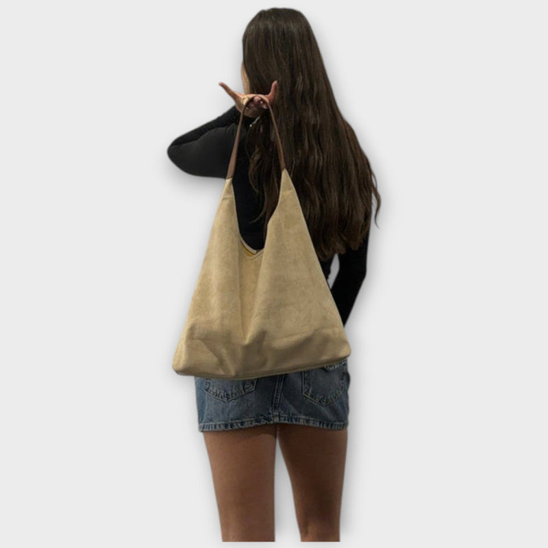 Bolso Hobo Grande de Cuero Ecológico