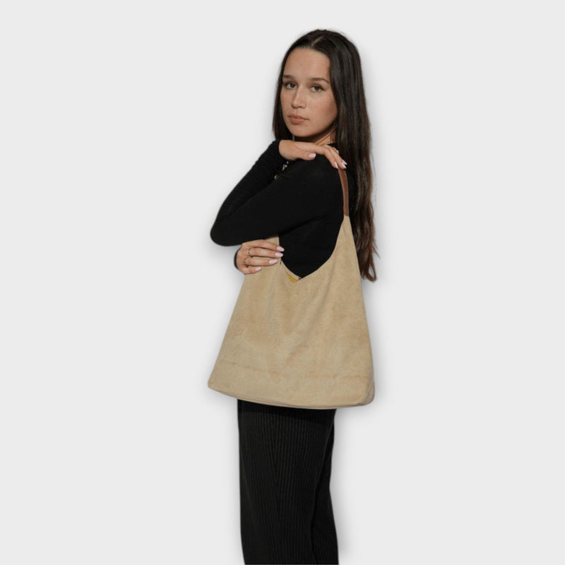 Bolso Hobo Grande de Cuero Ecológico