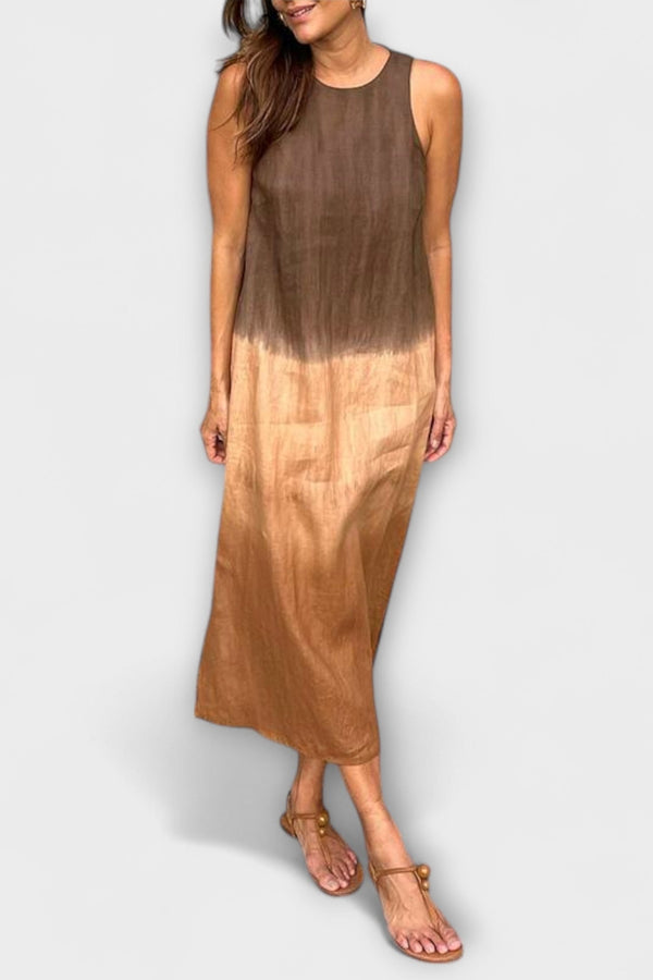 Edda - Vestido Elegante de Impresión