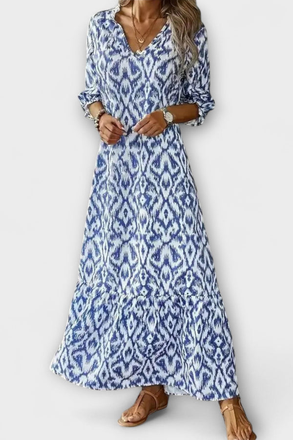 Elegante vestido maxi para damas