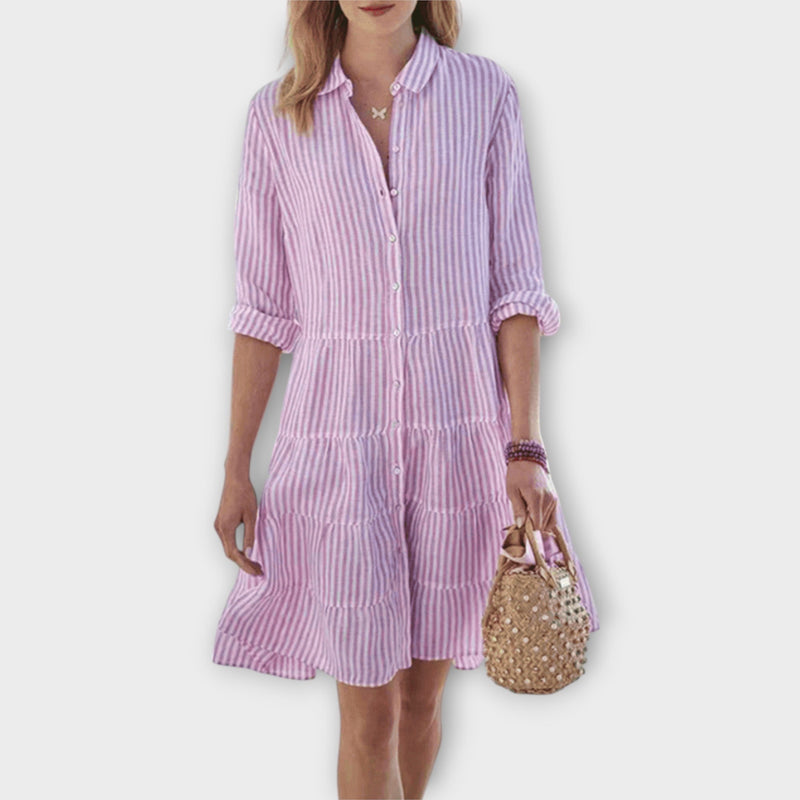Lolita - Vestido a Rayas Liviano