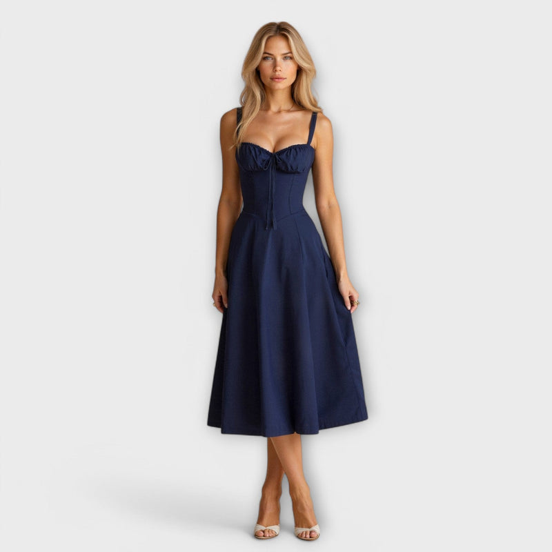 Kiana - Vestido Midi con Corsé