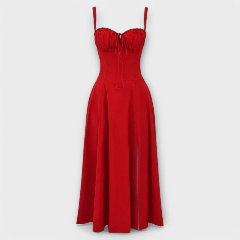 Kiana - Vestido Midi con Corsé