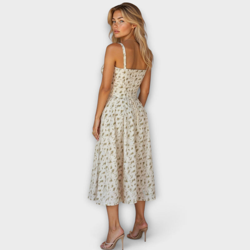 Kiana - Vestido Midi con Corsé