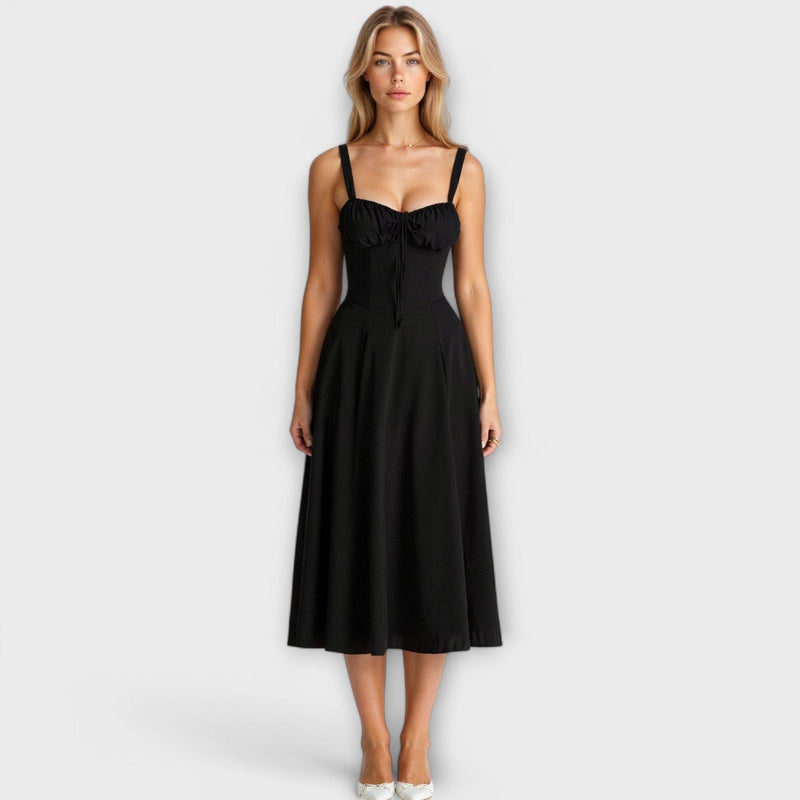 Kiana - Vestido Midi con Corsé