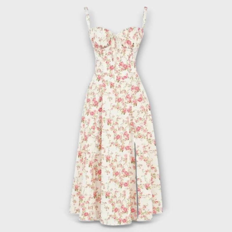 Kiana - Vestido Midi con Corsé
