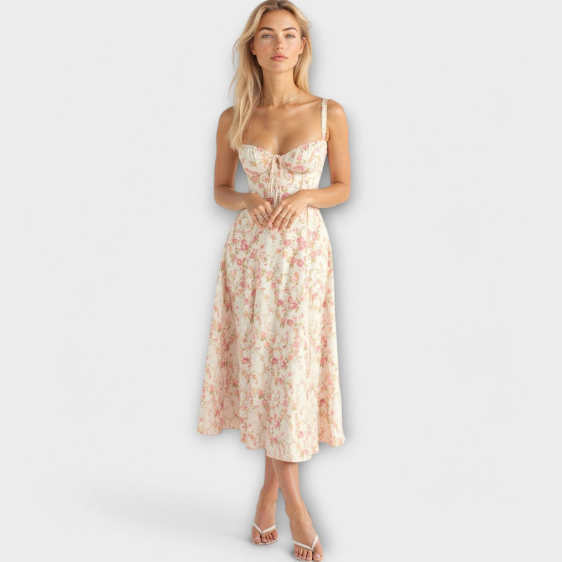Kiana - Vestido Midi con Corsé