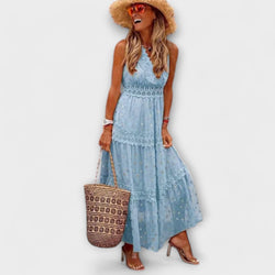 Lola - Maxivestido con encaje Boho