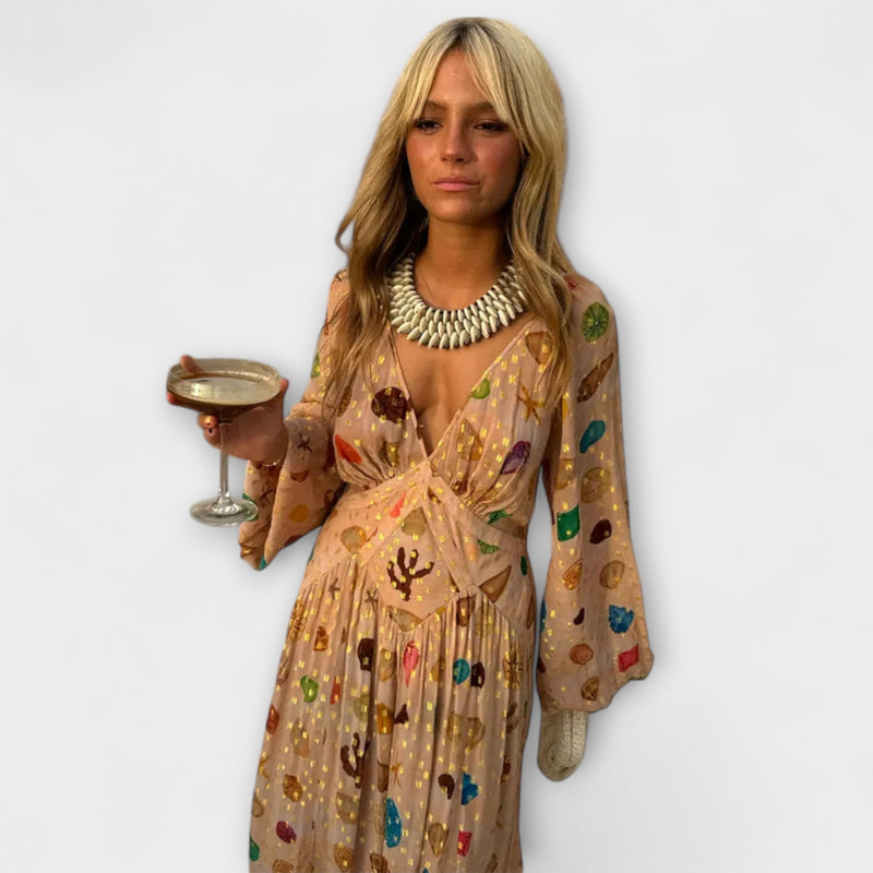 Lauren - Vestido Petite Shell Reign