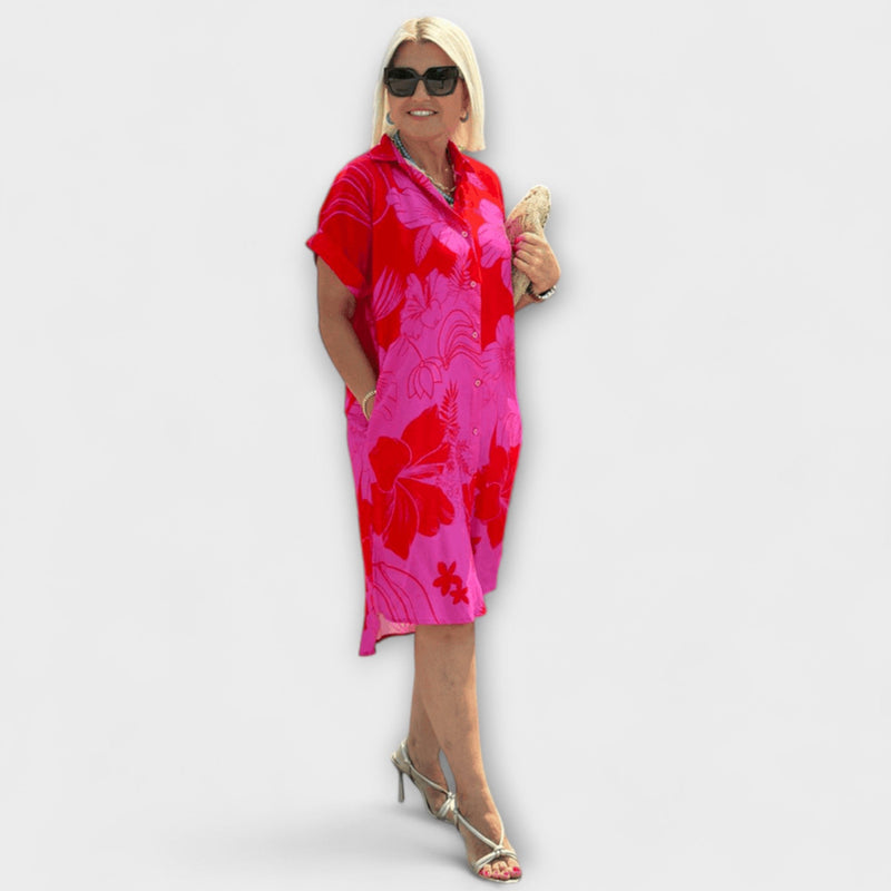 Naomi – Vestido con estampado de flores
