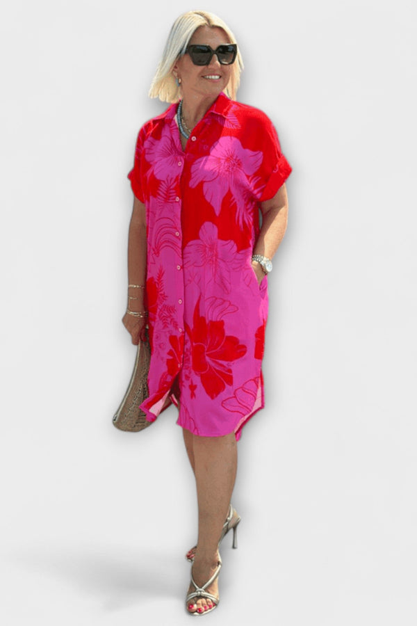 Naomi – Vestido con estampado de flores