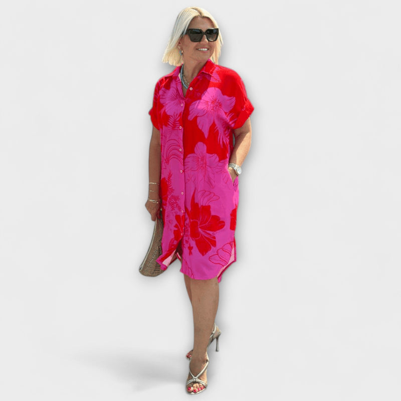 Naomi – Vestido con estampado de flores