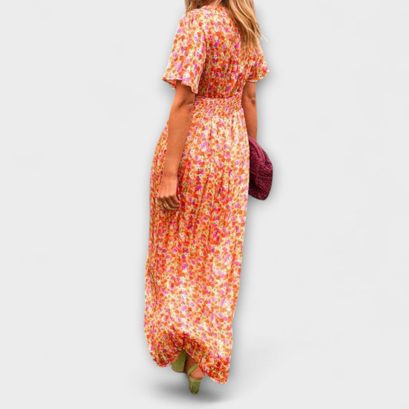 Elsie - Vestido Clásico de Escote en V