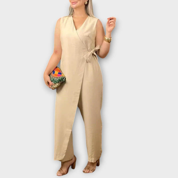 Lilianna - Elegant Jumpsuit con Corte Cruzado