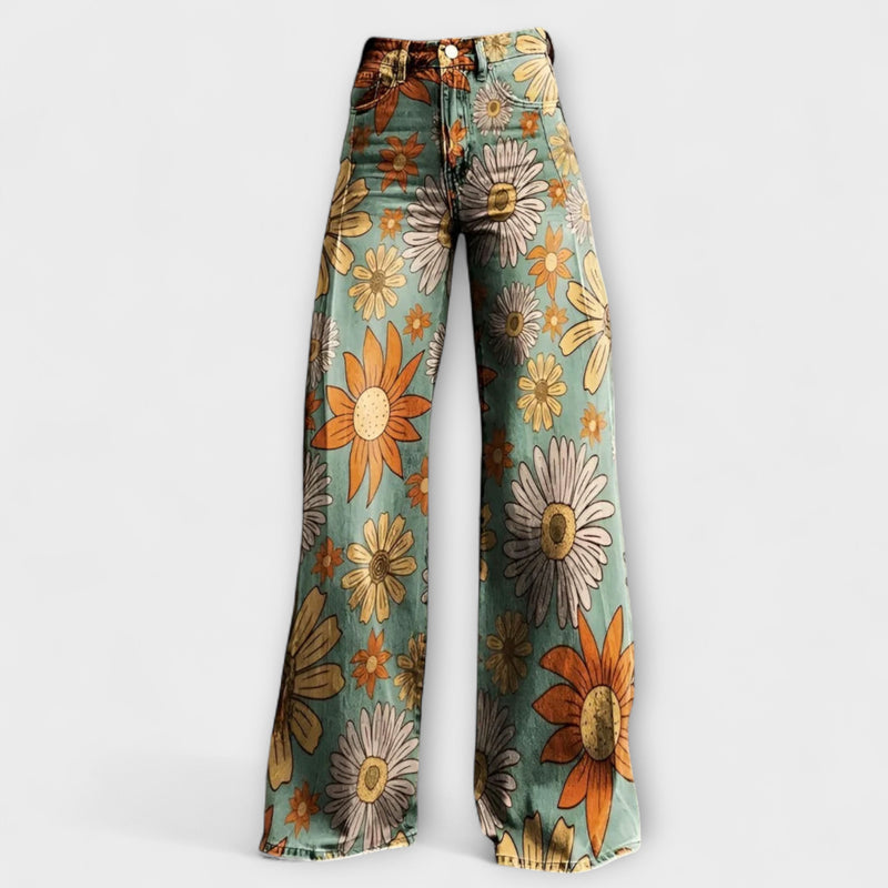 Hannah - Pantalones de pierna ancha