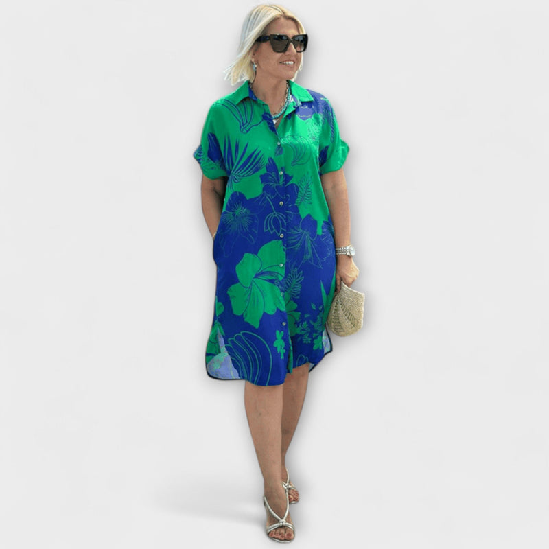 Naomi – Vestido con estampado de flores
