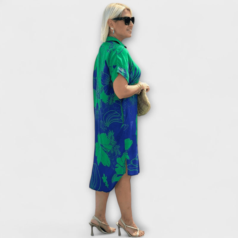 Naomi – Vestido con estampado de flores